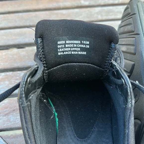 Clark’s Men’s dress shoes- black 10.5 M.  Leather upper only worn a few times. - Picture 6 of 8